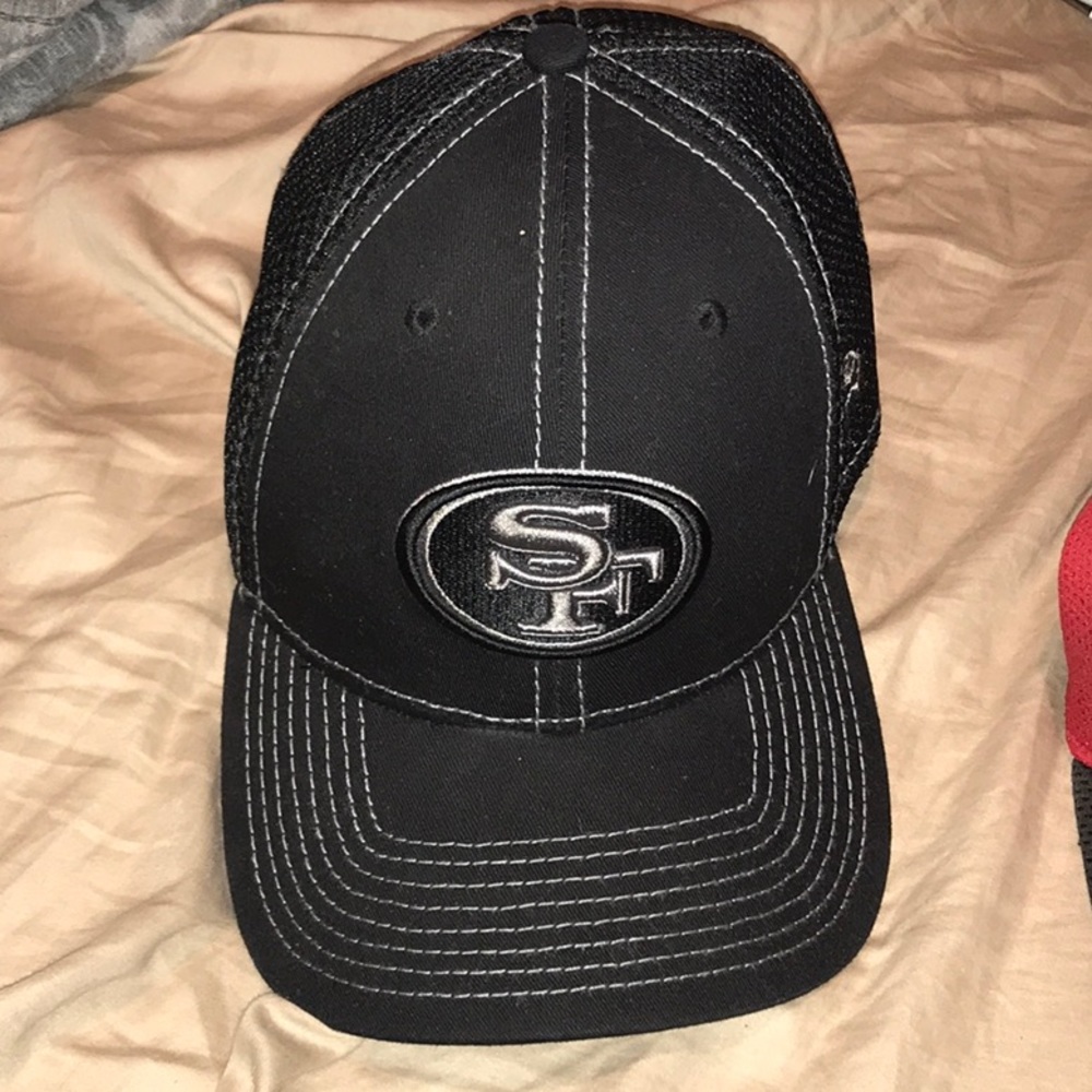 Two 49ers caps